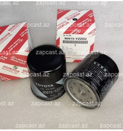 Toyota corolla (E120, E130) 2000-2006 filter yağ 1.4 dizel 9091520003 , 90915YZZD2 